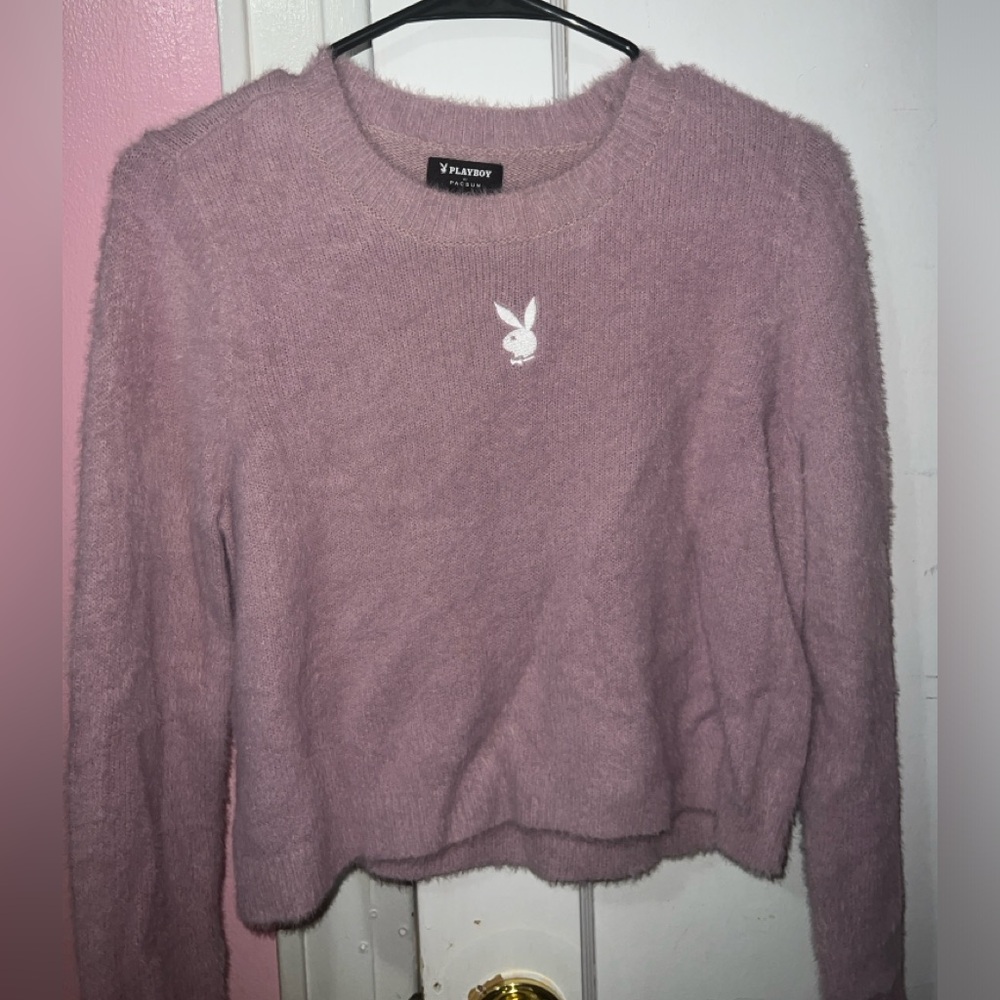 Playboy crop top sweater